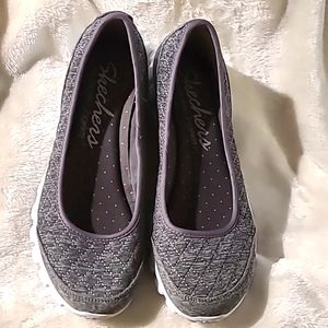 Skechers Memory Foam Mary Jane Sneaker Gray Size 9